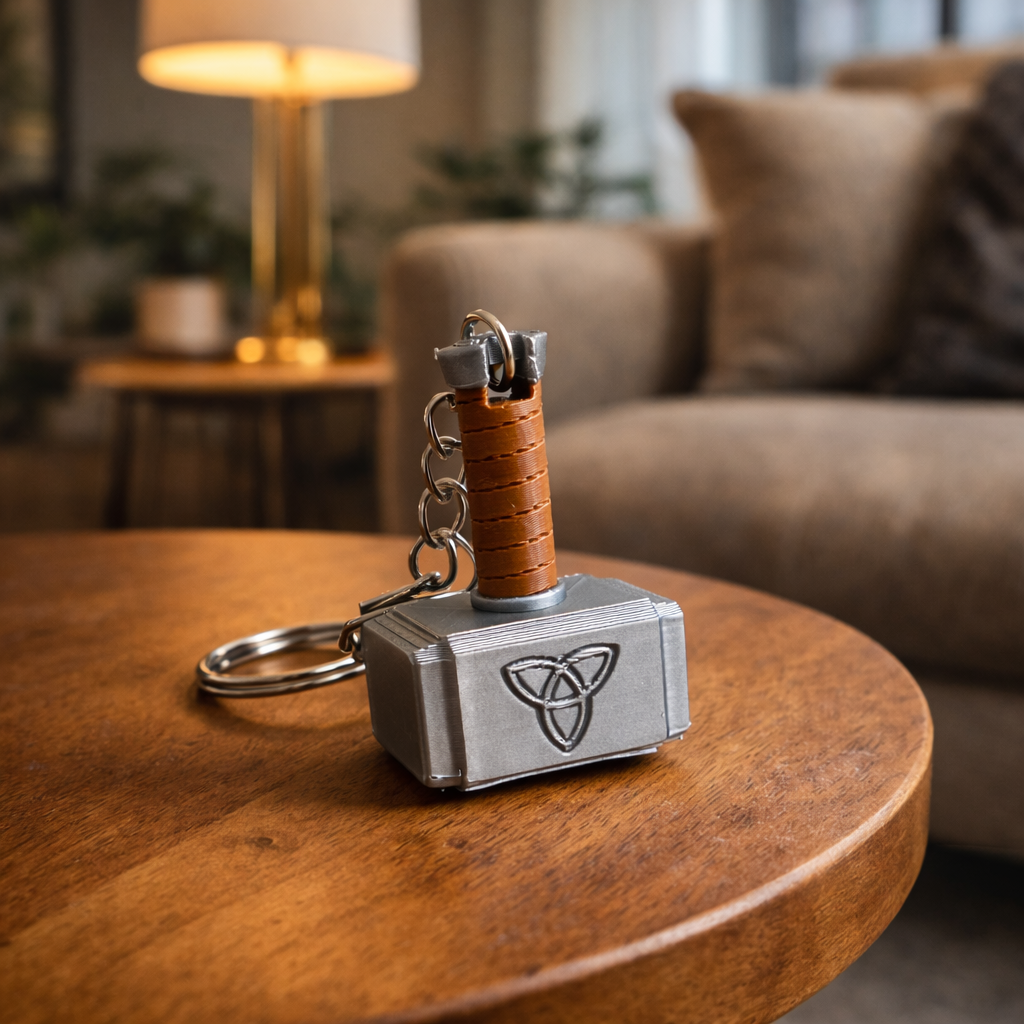 Zuutoptan Thor'un Çekici Mjolnir Anahtarlık (20 Adet)