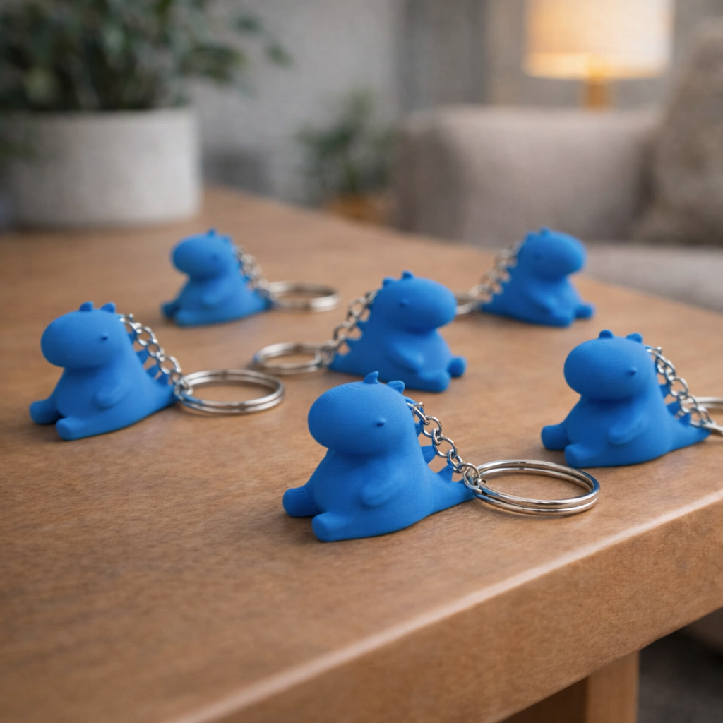Zuutoptan Mini Dinozor Anahtarlık (20 Adet)