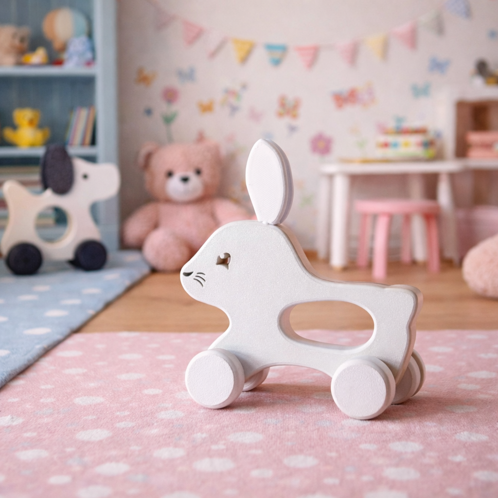 Zuukids Tekerlekli Tavşan Araba